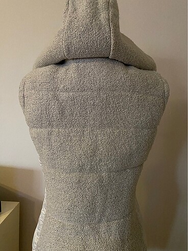 Kapüşonlu Puf yelek - Görsel 3