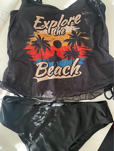 m Beden siyah Renk Mayo/bikini sheın marka