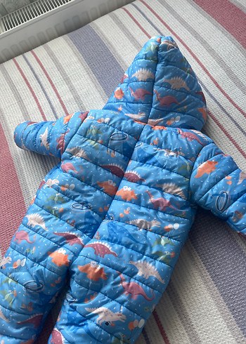 Mavi Erkek Bebek Polar Tulum - Görsel 7