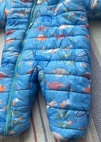 Mavi Erkek Bebek Polar Tulum - Görsel 2