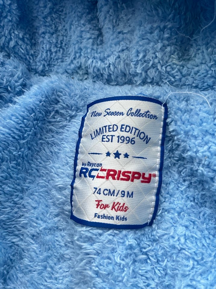 Mavi Erkek Bebek Polar Tulum - Görsel 4