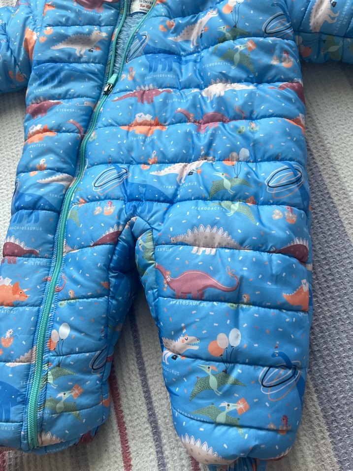 Mavi Erkek Bebek Polar Tulum - Görsel 2