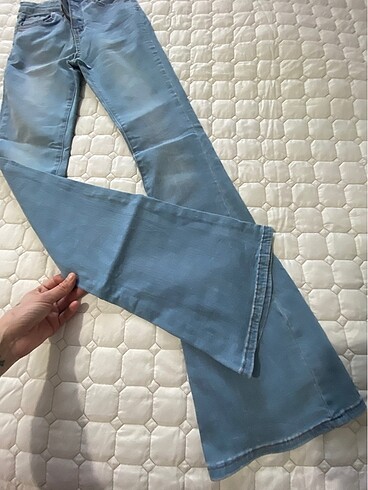 Bol paça jean - Görsel 3