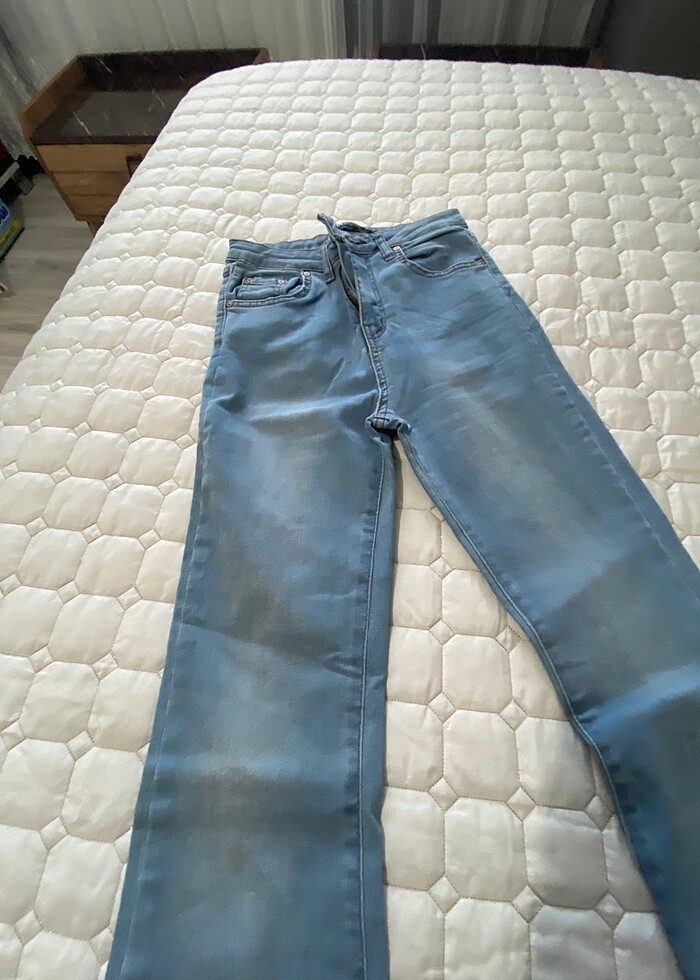 Bol paça jean - Görsel 2