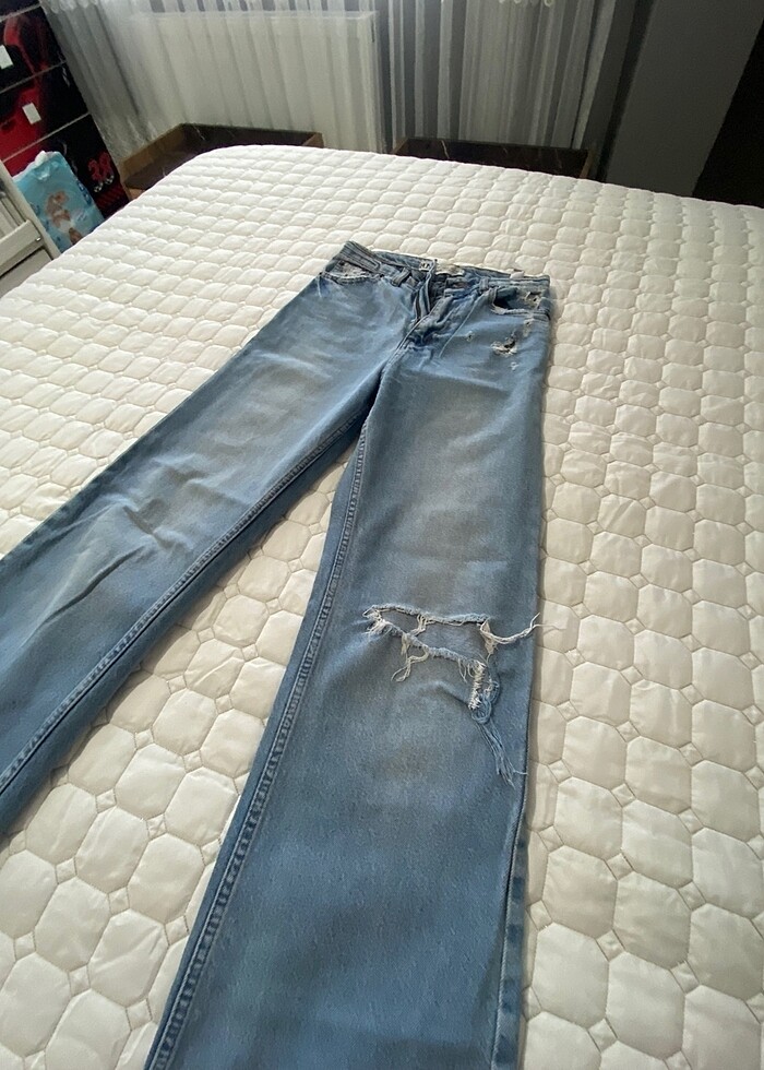 Wide leg jean - Görsel 2