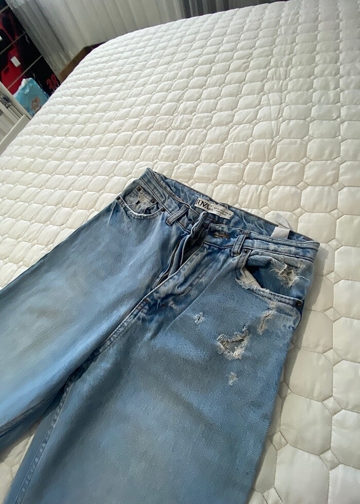 Wide leg jean - Görsel 4