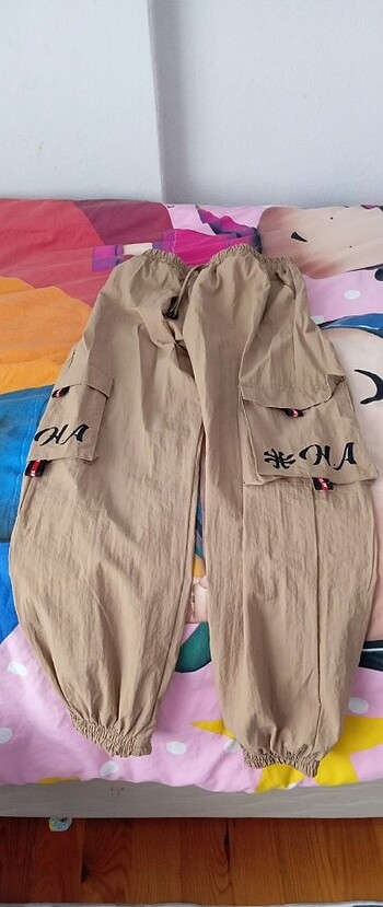 11-12 Yaş Beden camel Renk Pantolon