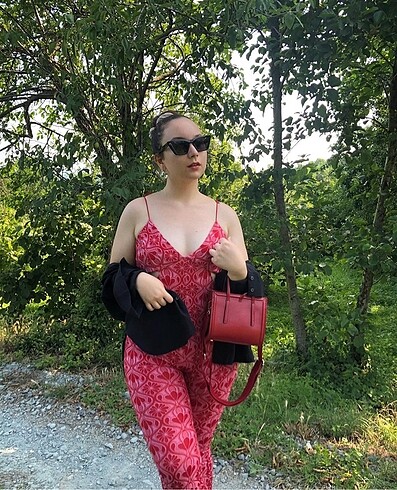 Zara desenli tulum