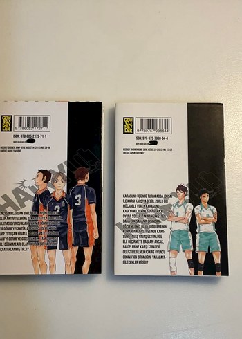 Haikyu!! Cilt 3 ve 7 Manga Seti - Görsel 2