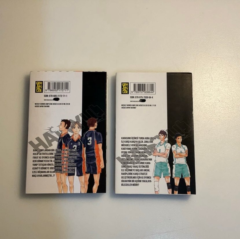 Haikyu!! Cilt 3 ve 7 Manga Seti - Görsel 2