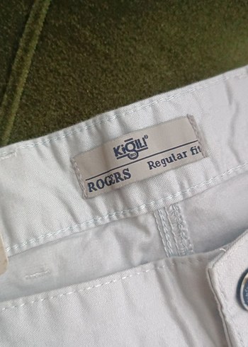 xxl Beden Beyaz Regular Fit Erkek Pantolon
