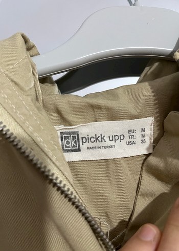 Bej Kapüşonlu Salaş kadın trenç - Görsel 2