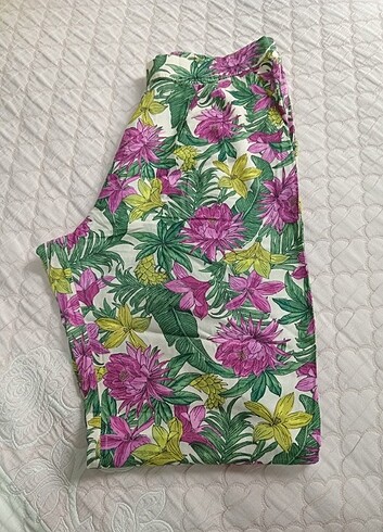 H&mM kadın yazlık efil efil pantolon - Görsel 3