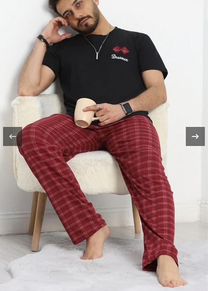 Erkek pijama takımı - Görsel 3