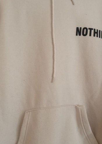 Bej Oversize Kadın Sweatshirt