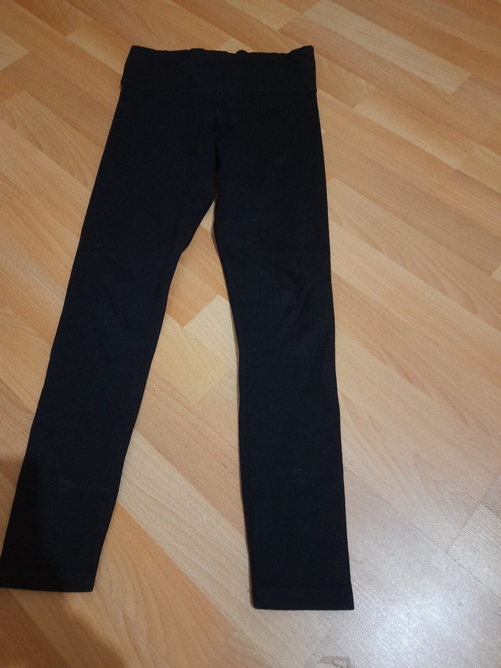 Siyah Denim Kadın Tayt - Görsel 2