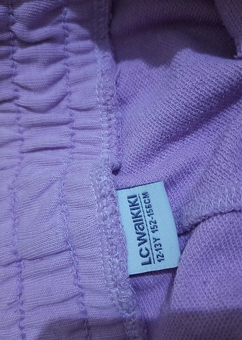 Mor Kapüşonlu Sweatshirt ve Eşofman Altı Takımı lcw marka - Görsel 4