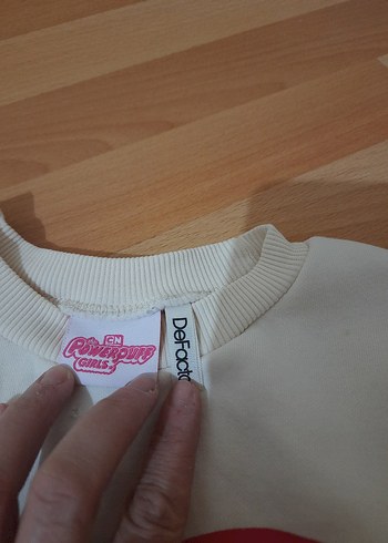 Kız Çocuk Renkli Baskılı Pamuklu Sweatshirt defakto marka - Görsel 2