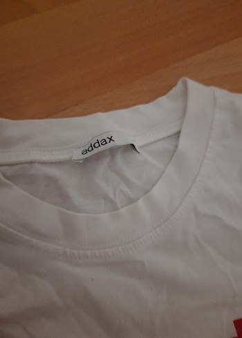 Beyaz Kız Çocuk Baskılı Tişört - Görsel 2