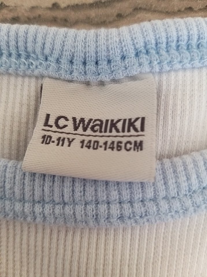 Beyaz Baskılı Çocuk Atlet - Görsel 3