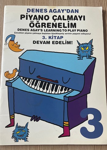 Denes Agay'dan Piyano Çalmayı Öğrenelim 3. Kitap
