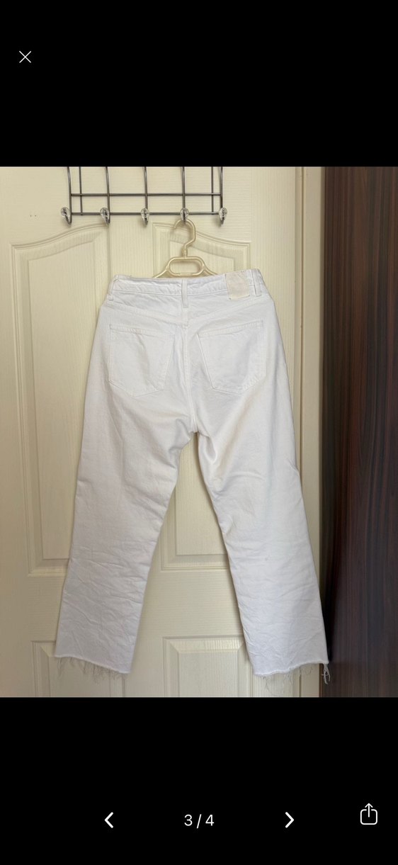 ZARA BEYAZ JEAN - Görsel 3