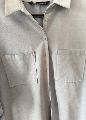 ZARA OVERSIZE GOMLEK - Görsel 5