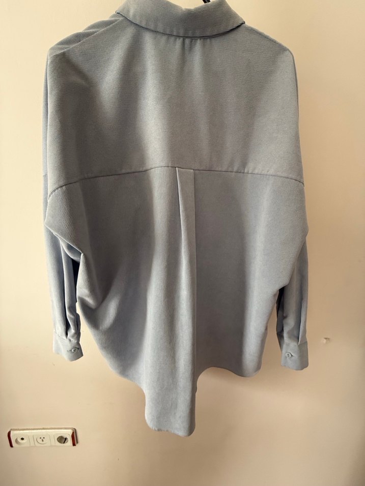 ZARA OVERSIZE GOMLEK - Görsel 3