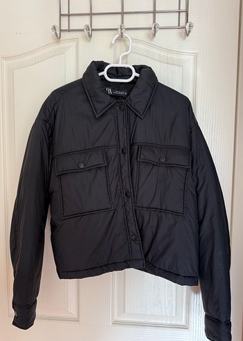 Düğmeli Siyah Oversize Kadın Ceket - Görsel 2