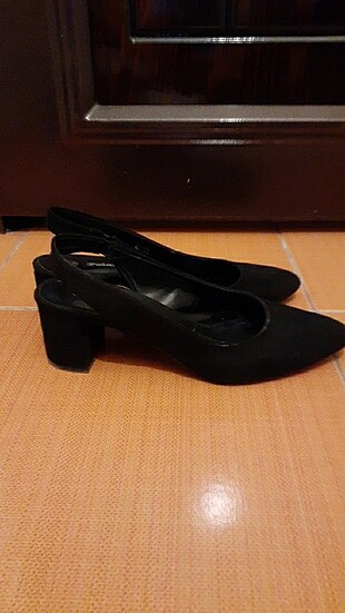 38 Beden siyah Renk Topuklu Ayakkabı