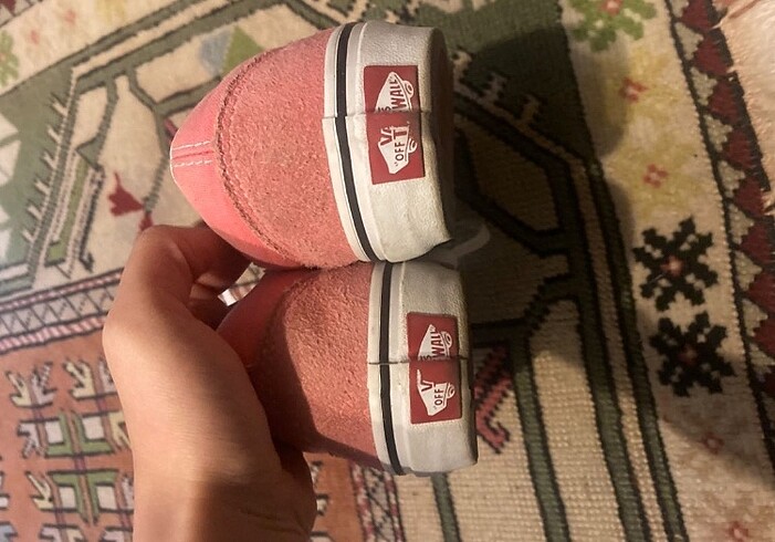 37 Beden pembe Renk pembe vans