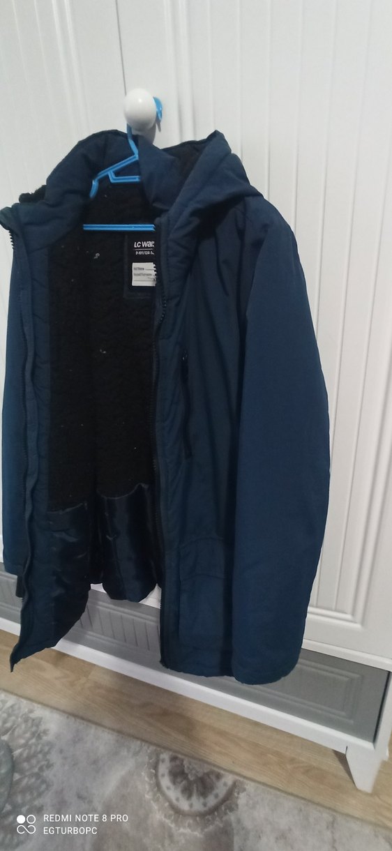 Erkek Çocuk Lacivert Fermuarlı Mont - Görsel 4