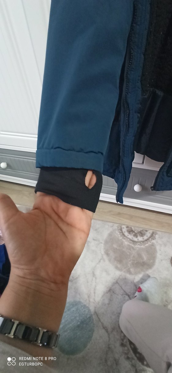 Erkek Çocuk Lacivert Fermuarlı Mont - Görsel 3