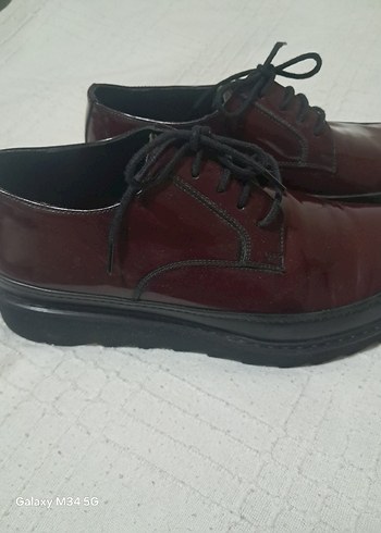 Bordo Rugan Erkek Klasik Ayakkabı - Görsel 2