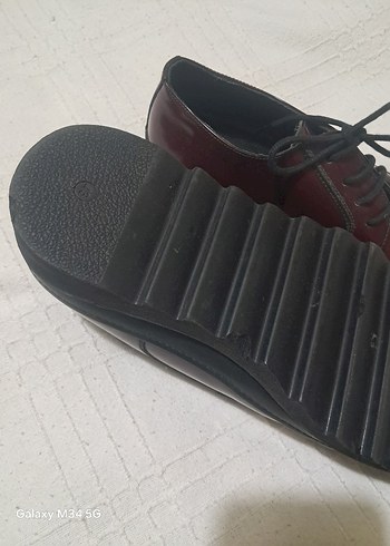 Bordo Rugan Erkek Klasik Ayakkabı - Görsel 4