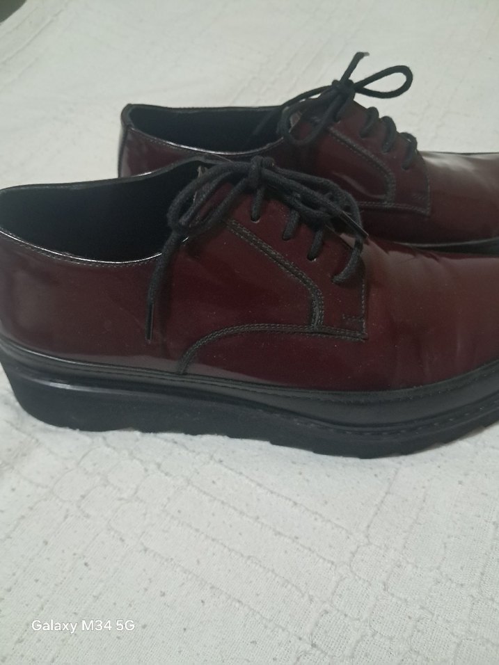 Bordo Rugan Erkek Klasik Ayakkabı - Görsel 2