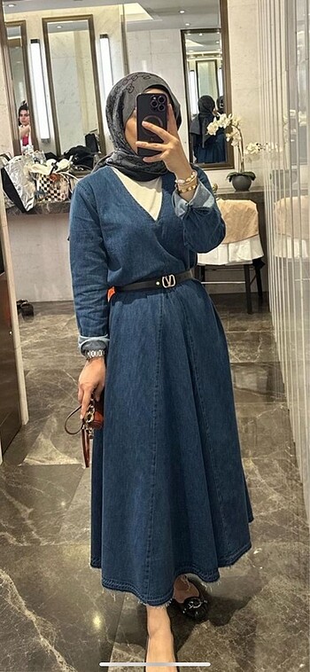 Zara model elbise