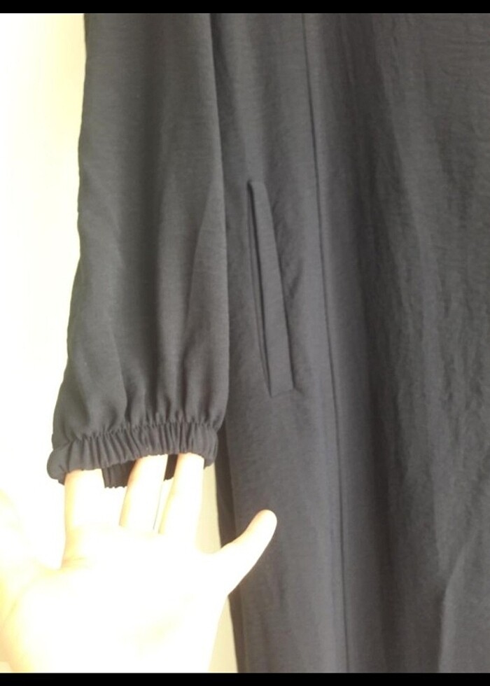 Ayrobin kumaş ferace - Görsel 5