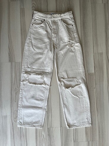 Bershka BERSHKA BEYAZ JEAN