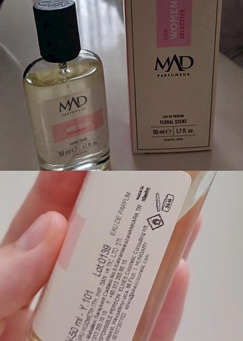 MAD Parfumeur Kadın Parfümü Y-101