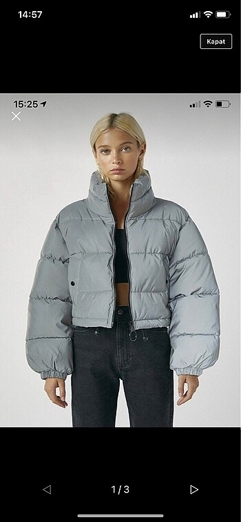 BERSHKA PARLAK MONT