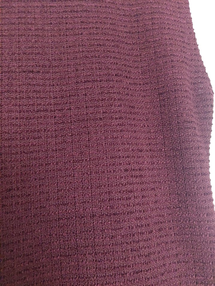 #zara #Bordo Yüksek Yakalı Kolsuz Mini #Elbise - Görsel 4