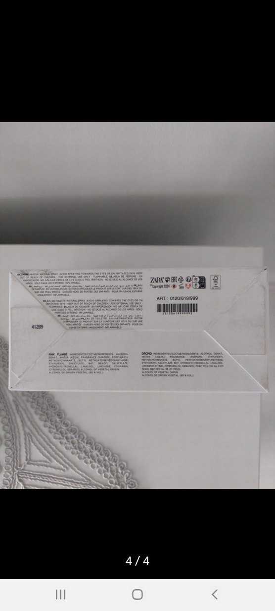#zara #Orchid & #PinkFemme Kadın #Parfüm Seti - Görsel 4