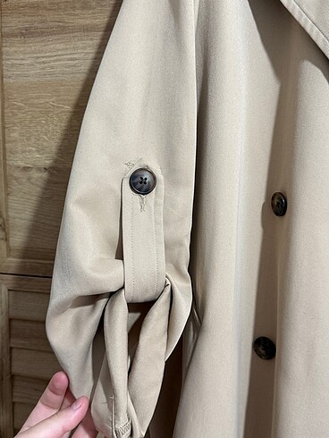 l Beden camel Renk Stradivarius Trençkot