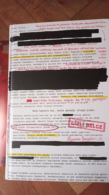  Beden Renk Illuminae Amie Kaufman 