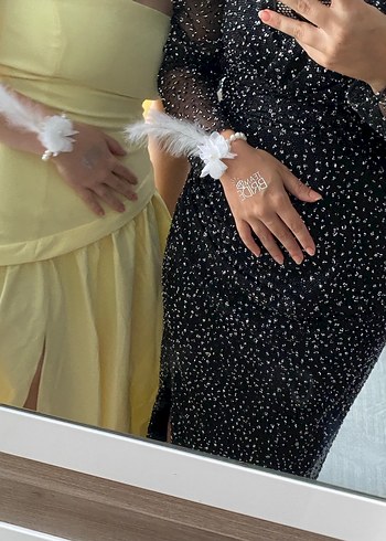 Parıltılı abiye elbise - Görsel 3