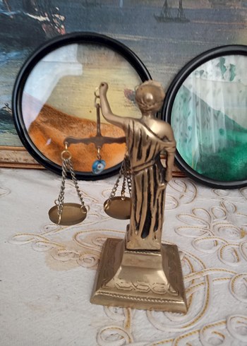 pirinç Terazi Figürü - Görsel 2