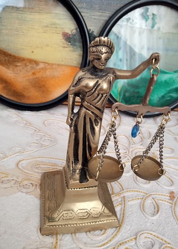 pirinç Terazi Figürü - Görsel 4