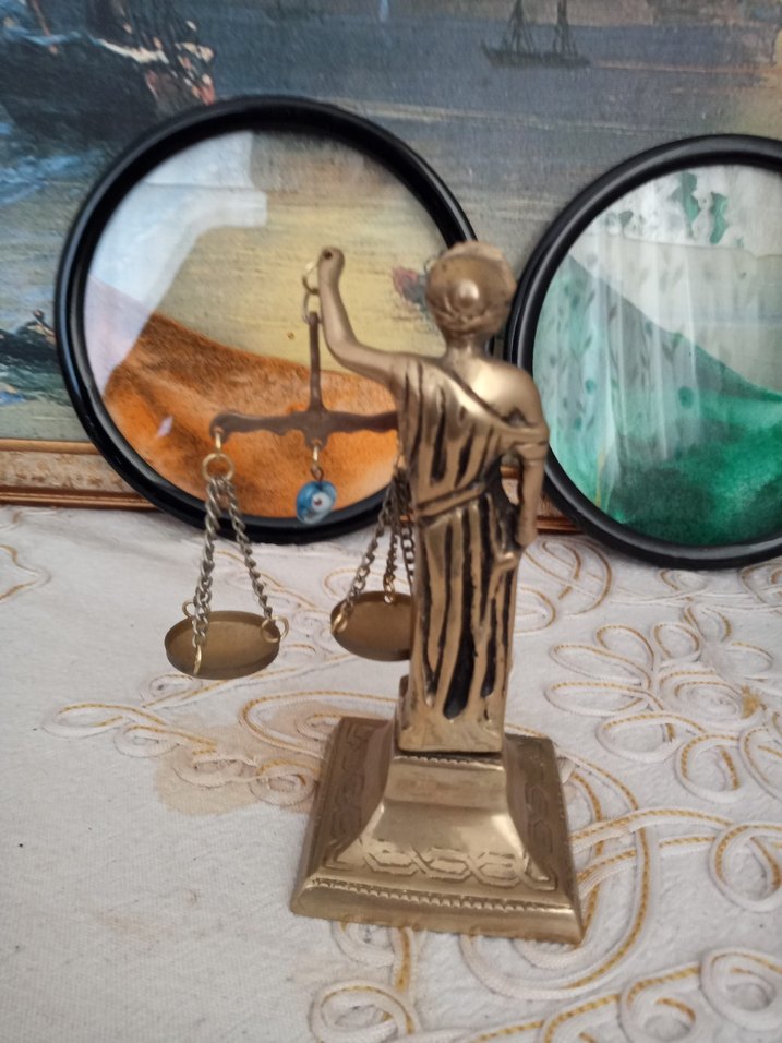 pirinç  Terazi Figürü - Görsel 2