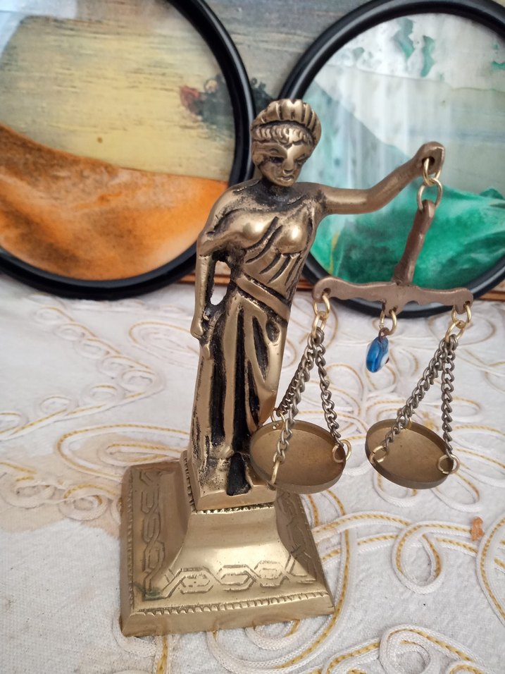 pirinç  Terazi Figürü - Görsel 4